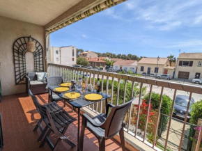 6 min Plage - 2 min Centre-Ville - Terrasse Plein Sud - Climatisation - Netflix - Parking Privé Securise - 56m2 - L'Olivine - OFFRE SPÉCIALE
